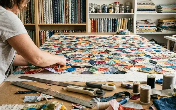 Decoding Willyne Hammerstein's Millefiori Quilts