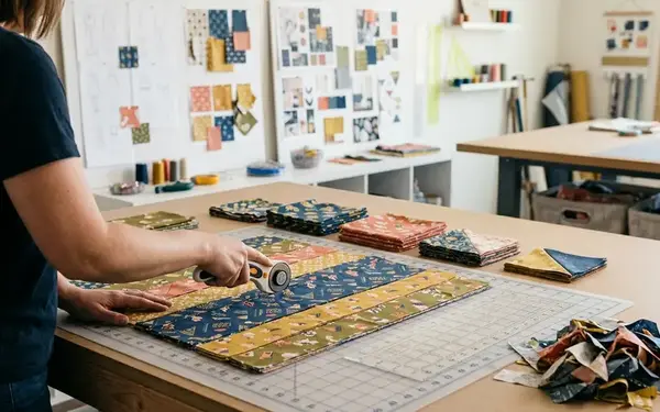 From Designer Sketch to Cutting Table: How Fabric Collections Become Quilt Stories